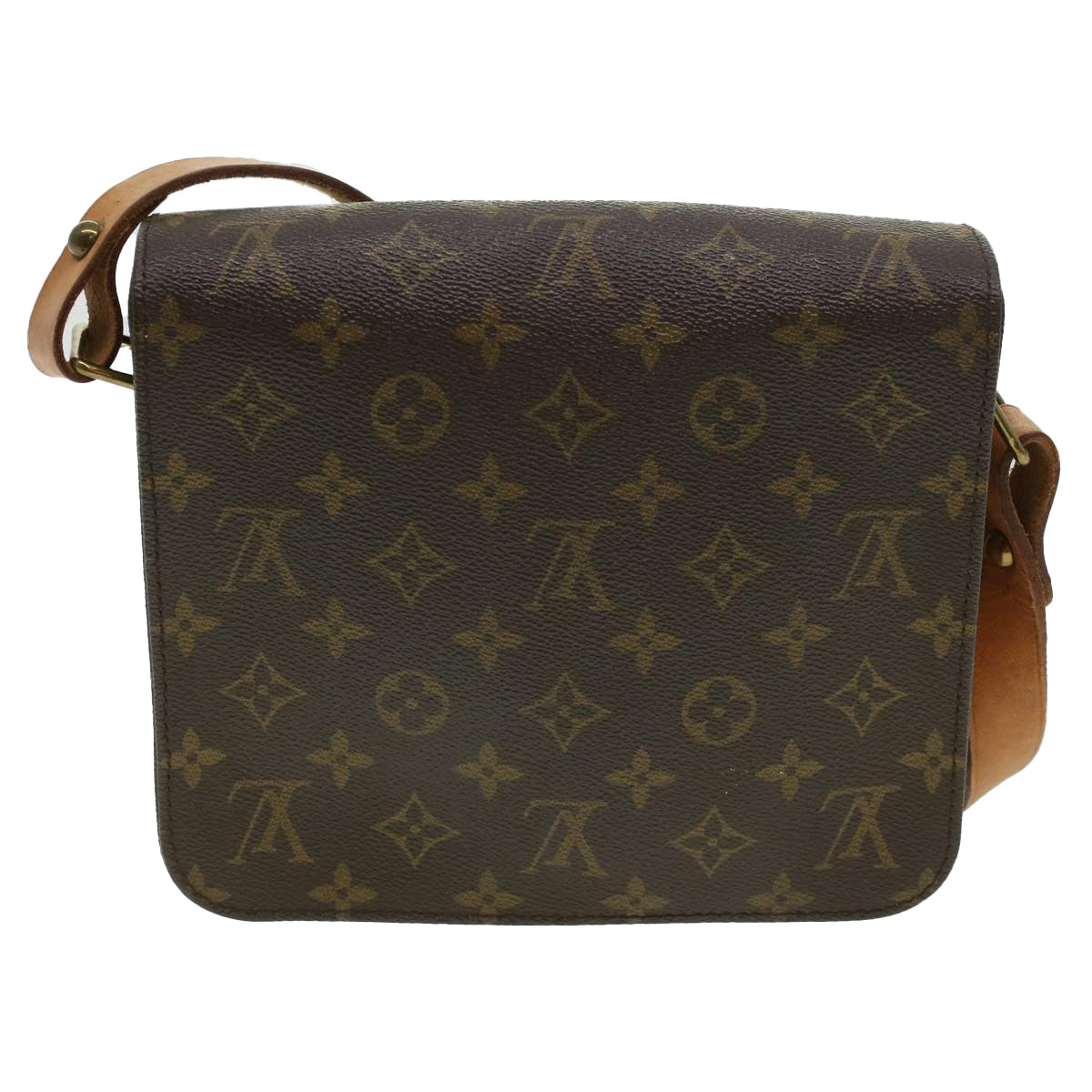 LOUIS VUITTON Monogram Cartouchiere MM Shoulder Bag M51253 LV Auth ep365 - 0