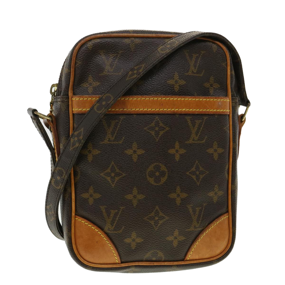 LOUIS VUITTON Monogram Danube Shoulder Bag M45266 LV Auth ep379