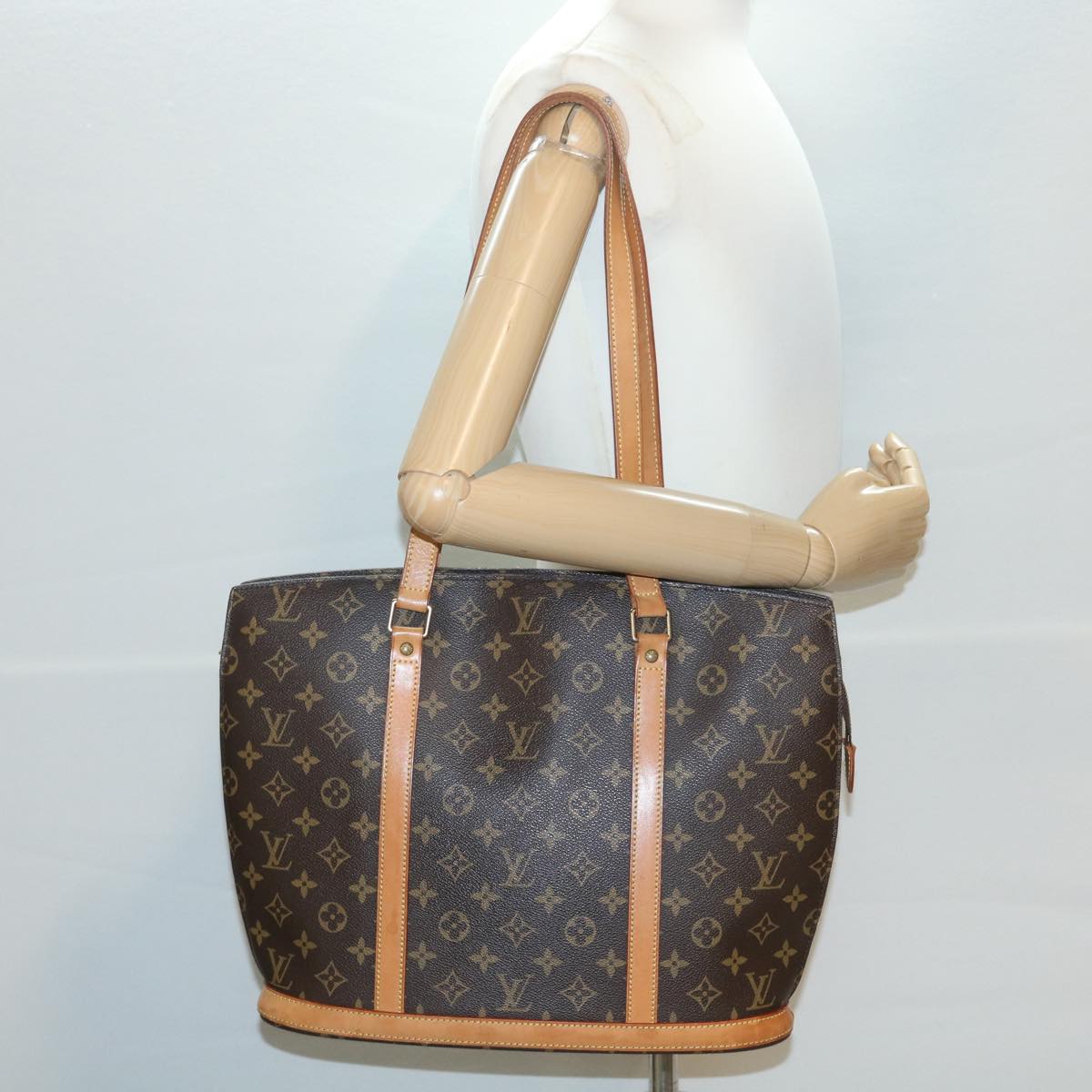 LOUIS VUITTON Monogram Babylone Tote Bag M51102 LV Auth ep450