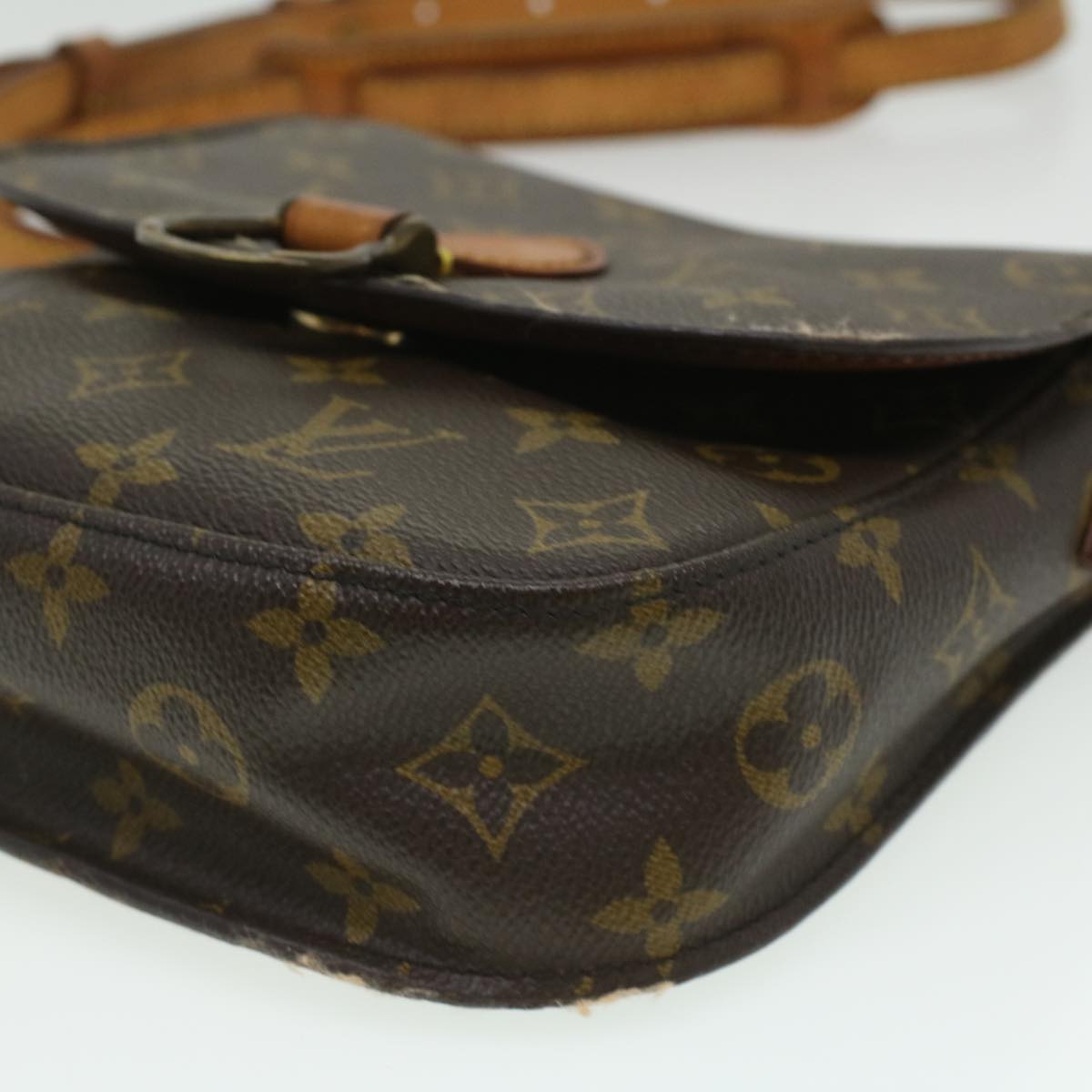 LOUIS VUITTON Monogram Saint Cloud MM Shoulder Bag M51243 LV Auth ep471