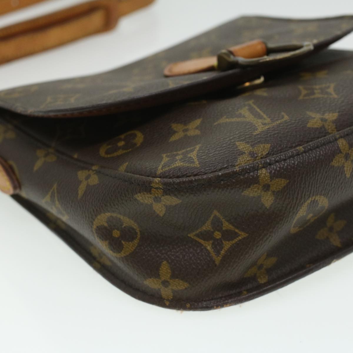 LOUIS VUITTON Monogram Saint Cloud MM Shoulder Bag M51243 LV Auth ep471