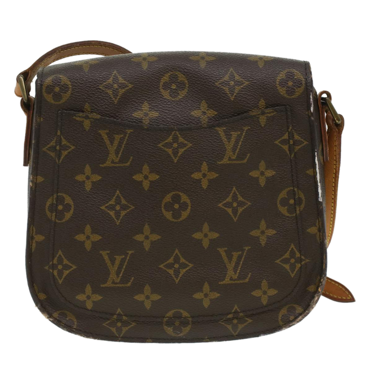 LOUIS VUITTON Monogram Saint Cloud MM Shoulder Bag M51243 LV Auth ep471