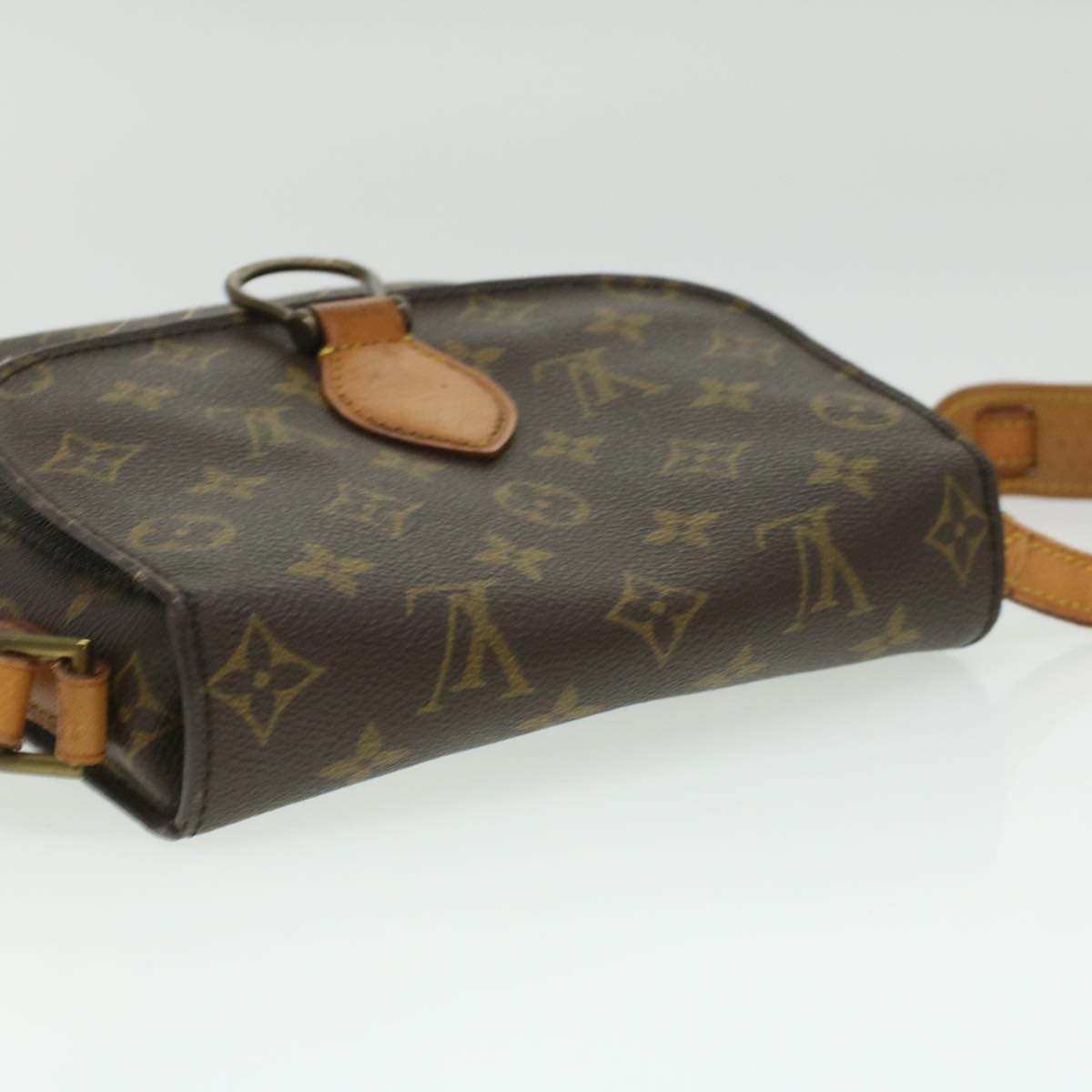 LOUIS VUITTON Monogram Saint Cloud MM Shoulder Bag M51243 LV Auth ep471