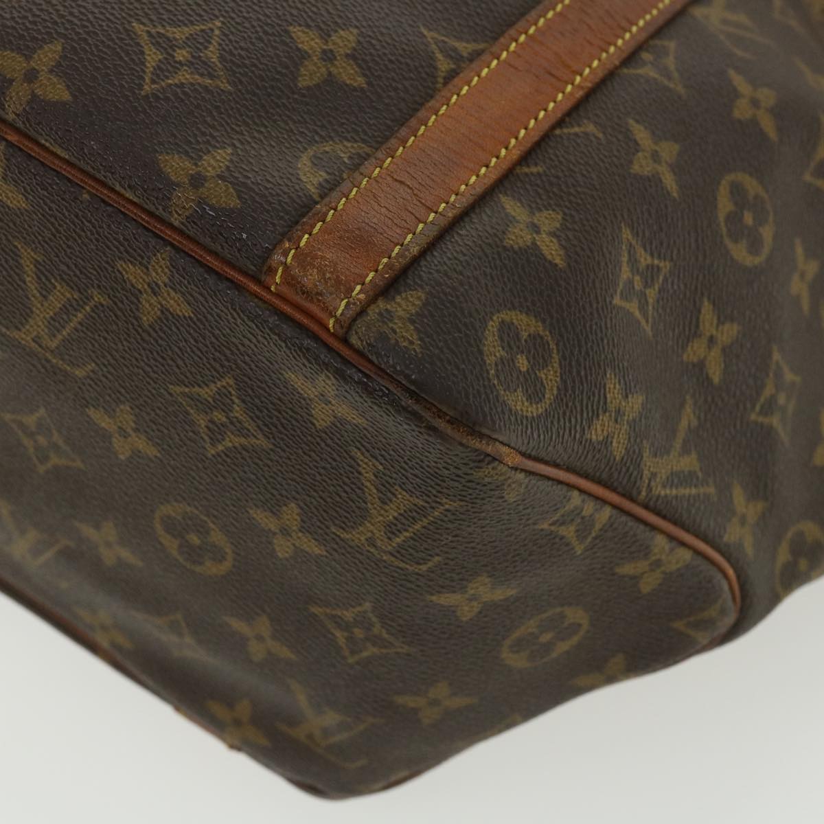 LOUIS VUITTON Monogram Sac Shopping Tote Bag M51108 LV Auth ep480