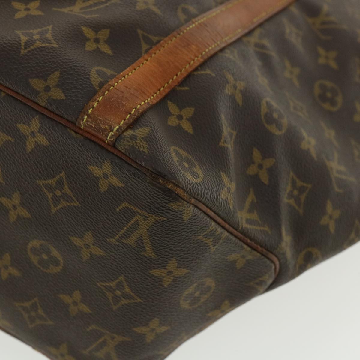 LOUIS VUITTON Monogram Sac Shopping Tote Bag M51108 LV Auth ep480