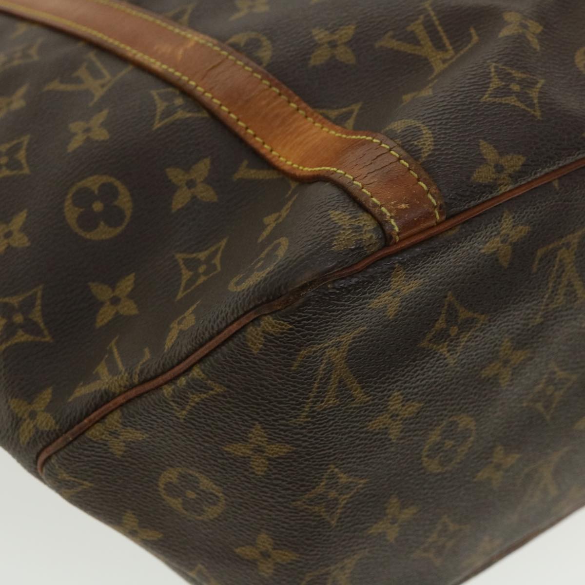 LOUIS VUITTON Monogram Sac Shopping Tote Bag M51108 LV Auth ep480