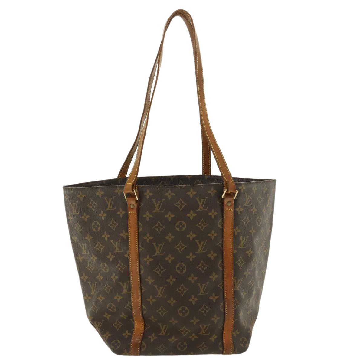 LOUIS VUITTON Monogram Sac Shopping Tote Bag M51108 LV Auth ep480 - 0