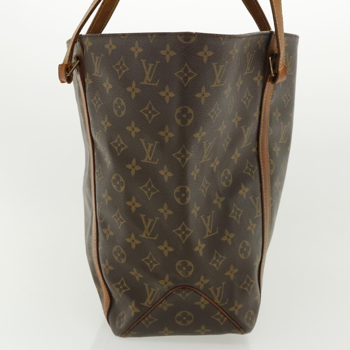 LOUIS VUITTON Monogram Sac Shopping Tote Bag M51108 LV Auth ep480