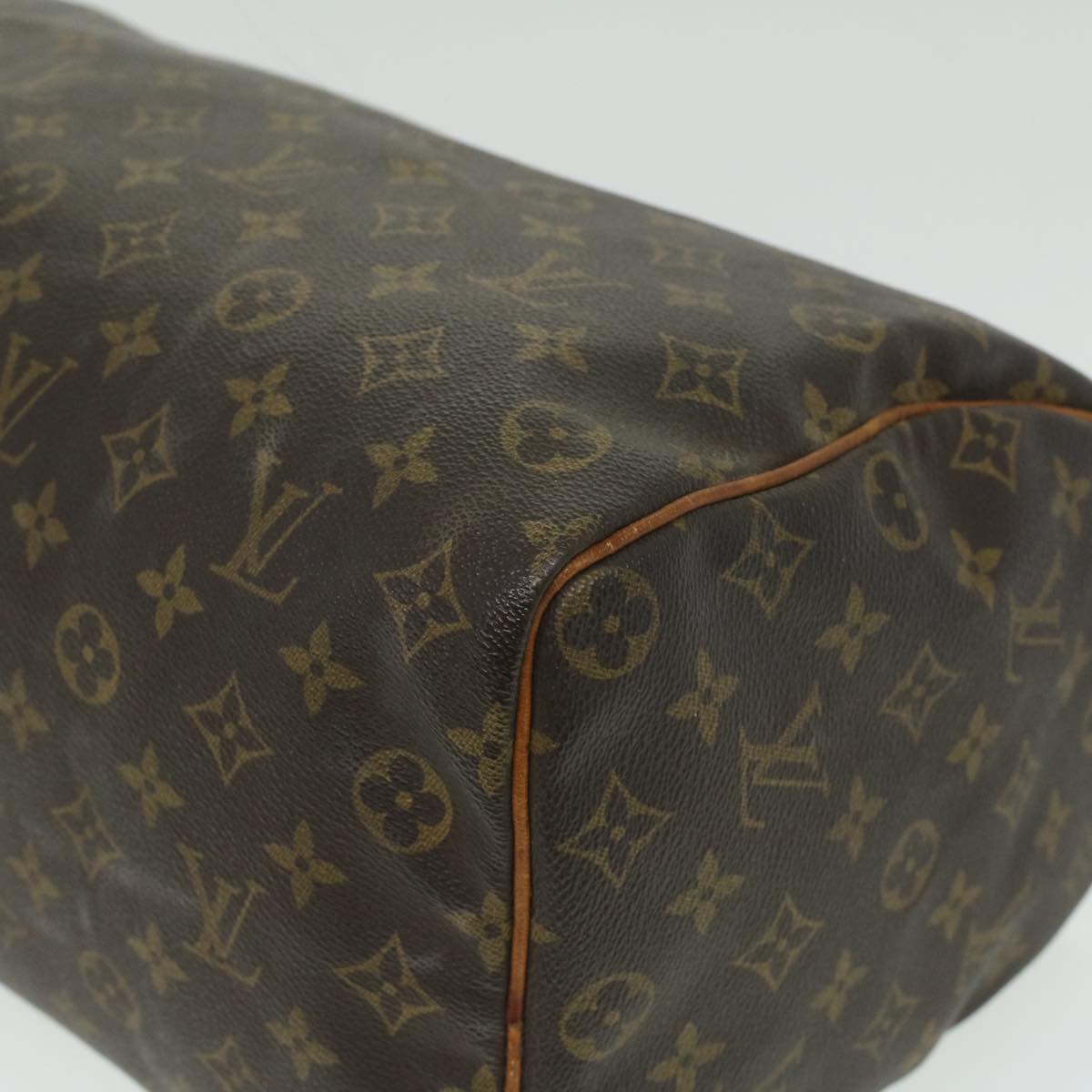 LOUIS VUITTON Monogram Speedy 35 Hand Bag M41524 LV Auth ep482