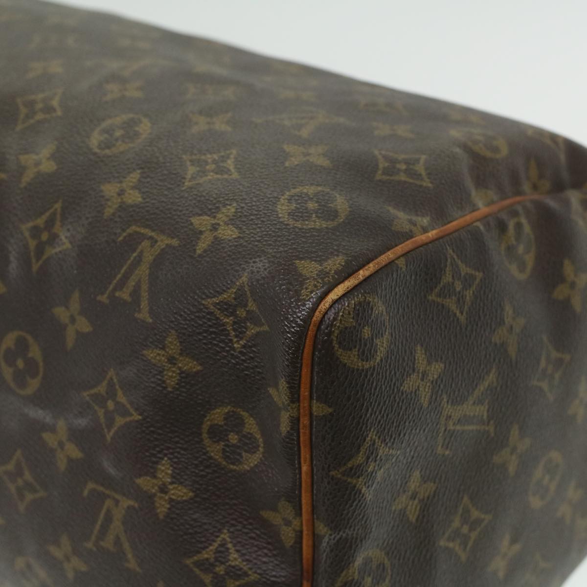 LOUIS VUITTON Monogram Speedy 35 Hand Bag M41524 LV Auth ep482