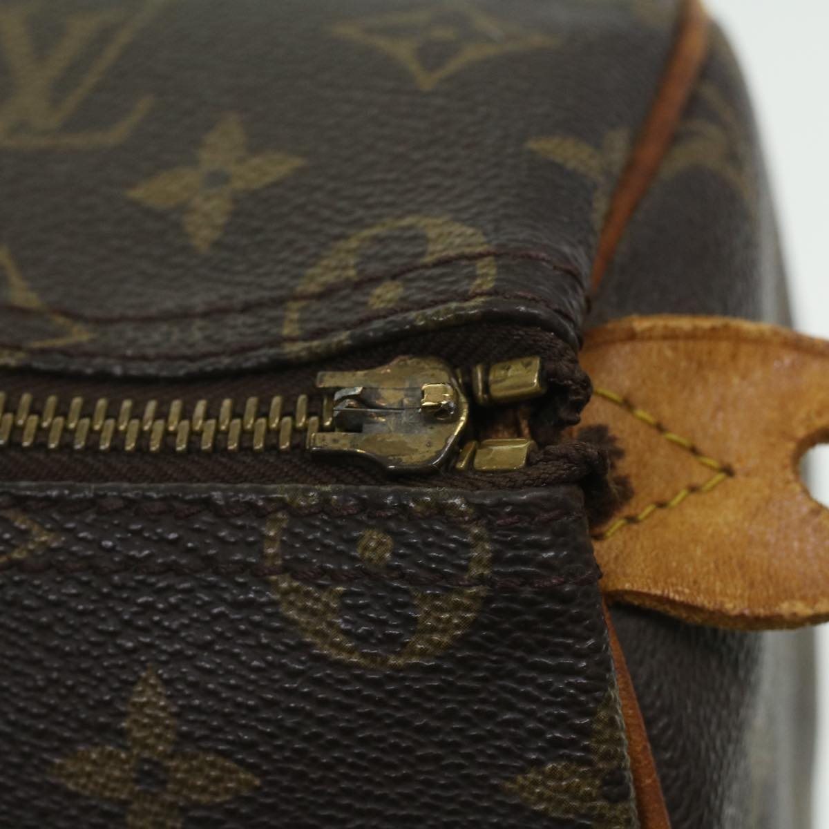 LOUIS VUITTON Monogram Speedy 35 Hand Bag M41524 LV Auth ep482