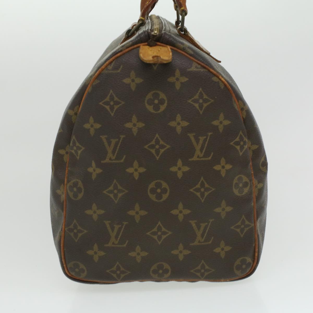 LOUIS VUITTON Monogram Speedy 35 Hand Bag M41524 LV Auth ep482