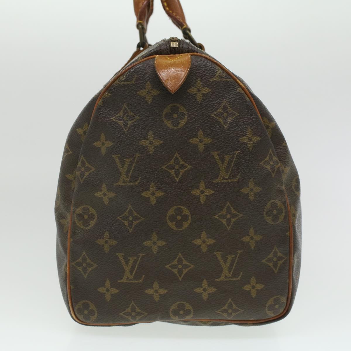 LOUIS VUITTON Monogram Speedy 35 Hand Bag M41524 LV Auth ep482