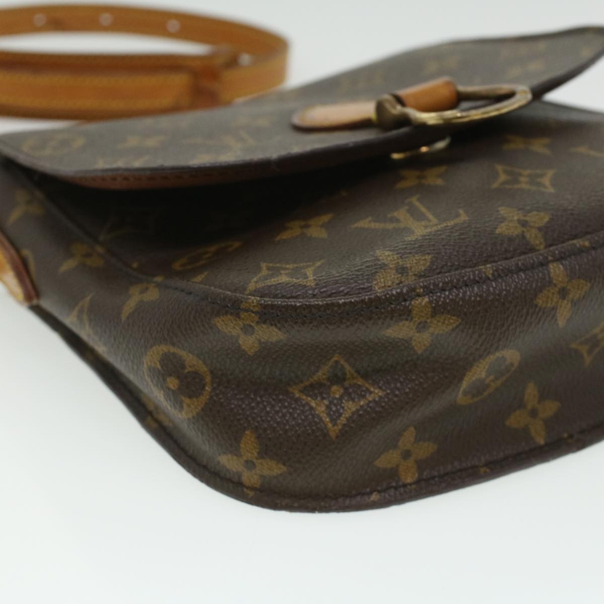 LOUIS VUITTON Monogram Saint Cloud PM Shoulder Bag M51244 LV Auth ep488