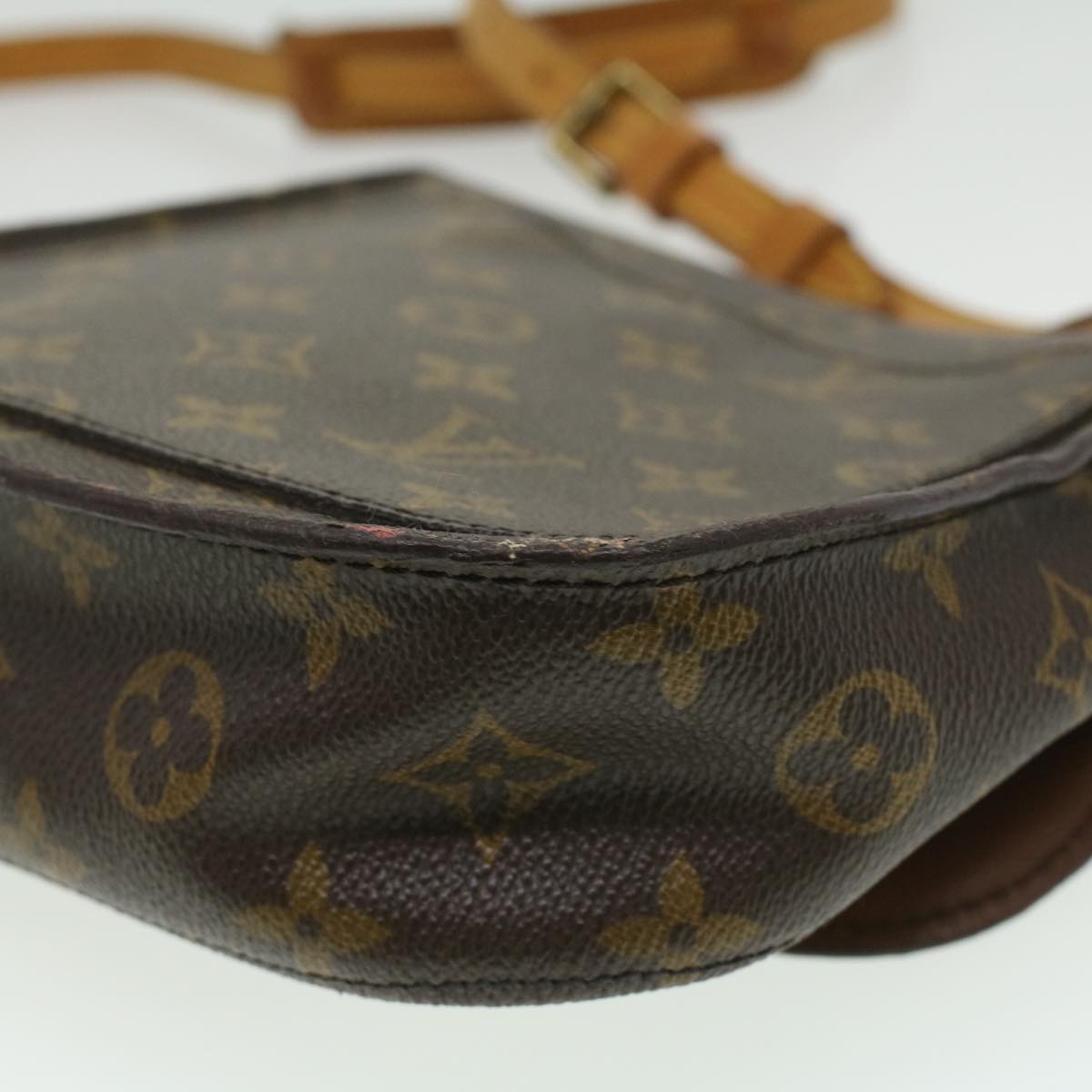 LOUIS VUITTON Monogram Saint Cloud PM Shoulder Bag M51244 LV Auth ep488