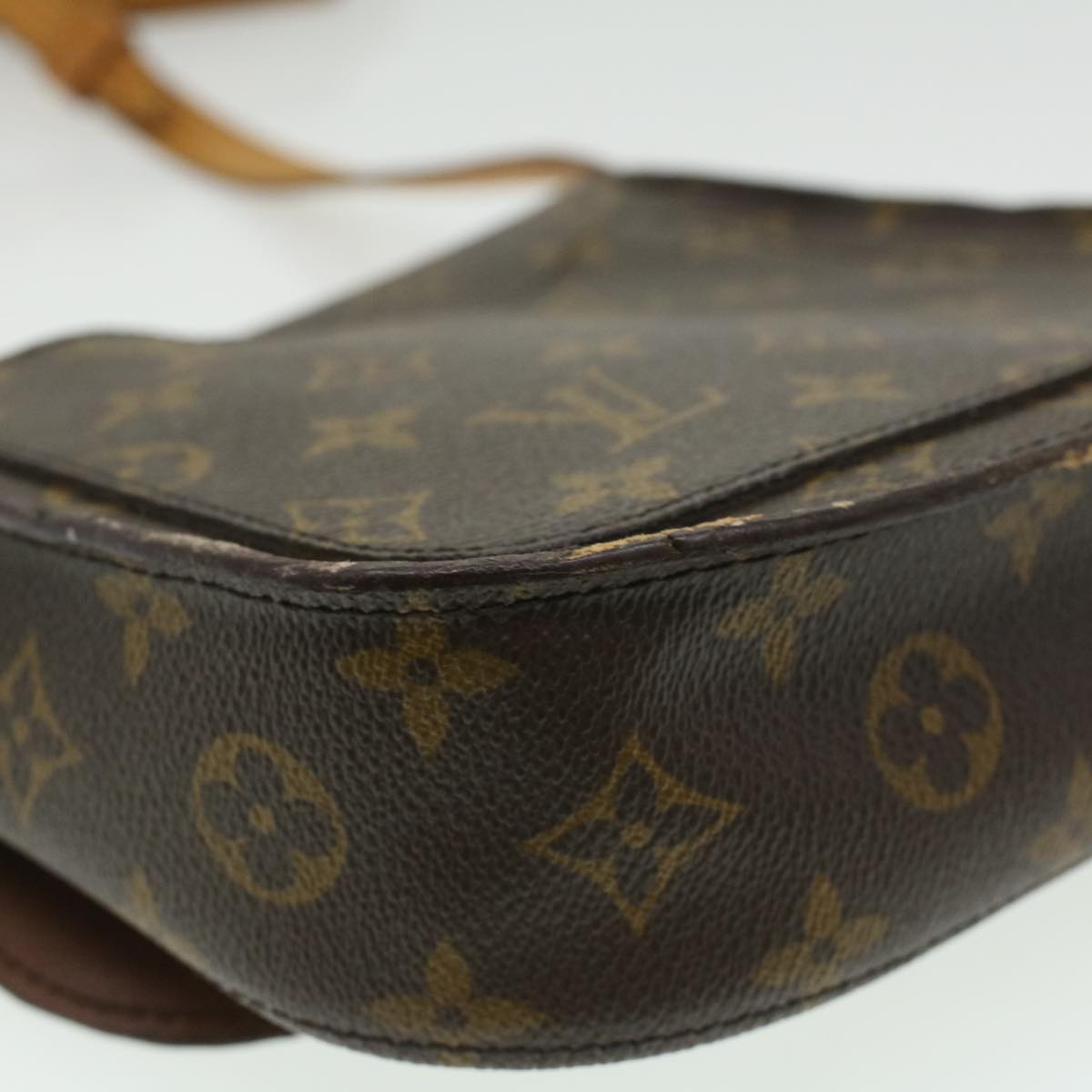 LOUIS VUITTON Monogram Saint Cloud PM Shoulder Bag M51244 LV Auth ep488