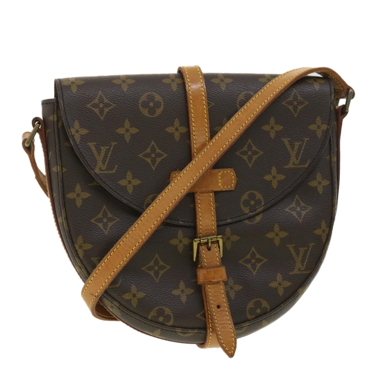 LOUIS VUITTON Monogram Chantilly MM Shoulder Bag M51233 LV Auth ep504