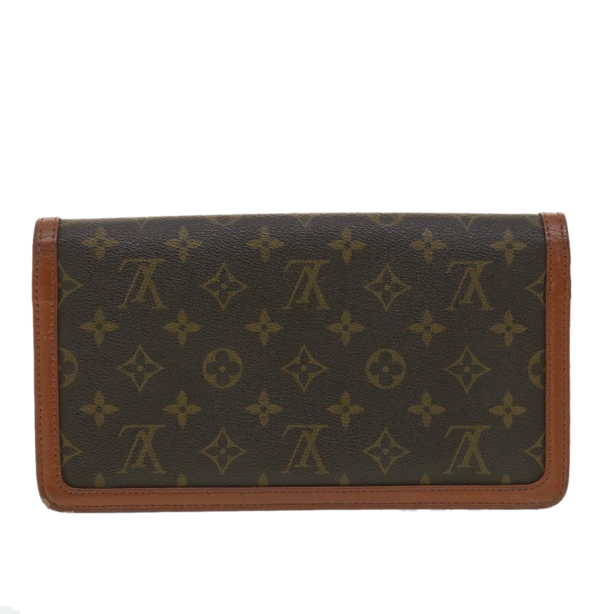 LOUIS VUITTON Monogram Pochette Dam PM Clutch Bag M51812 LV Auth ep527 - 0