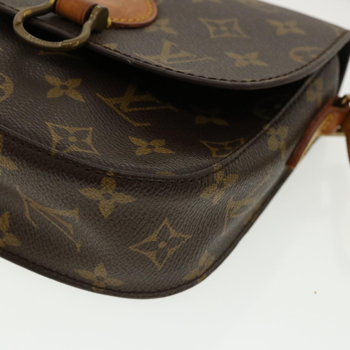 LOUIS VUITTON Monogram Saint Cloud PM Shoulder Bag M51244 LV Auth ep535