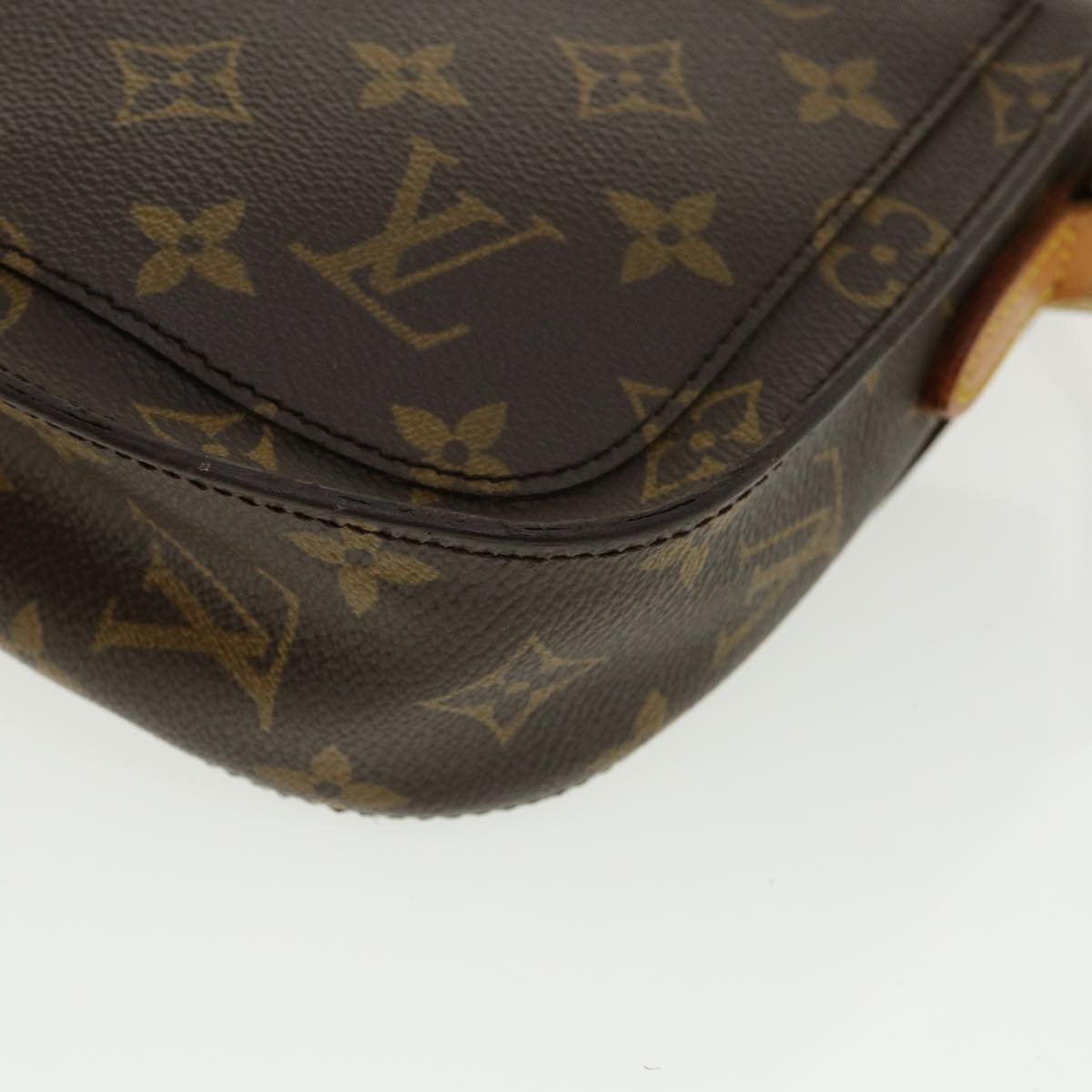 LOUIS VUITTON Monogram Saint Cloud PM Shoulder Bag M51244 LV Auth ep535