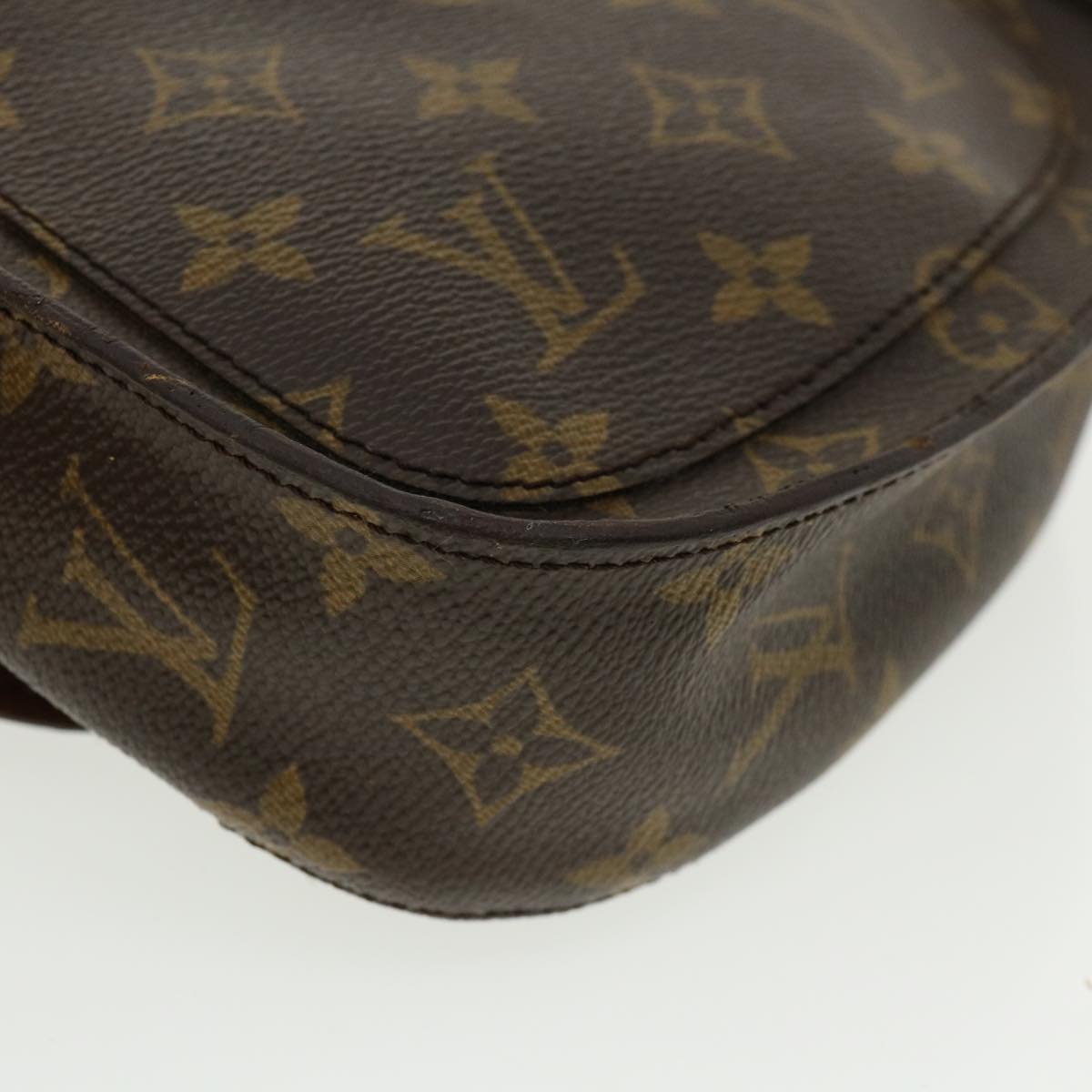 LOUIS VUITTON Monogram Saint Cloud PM Shoulder Bag M51244 LV Auth ep535