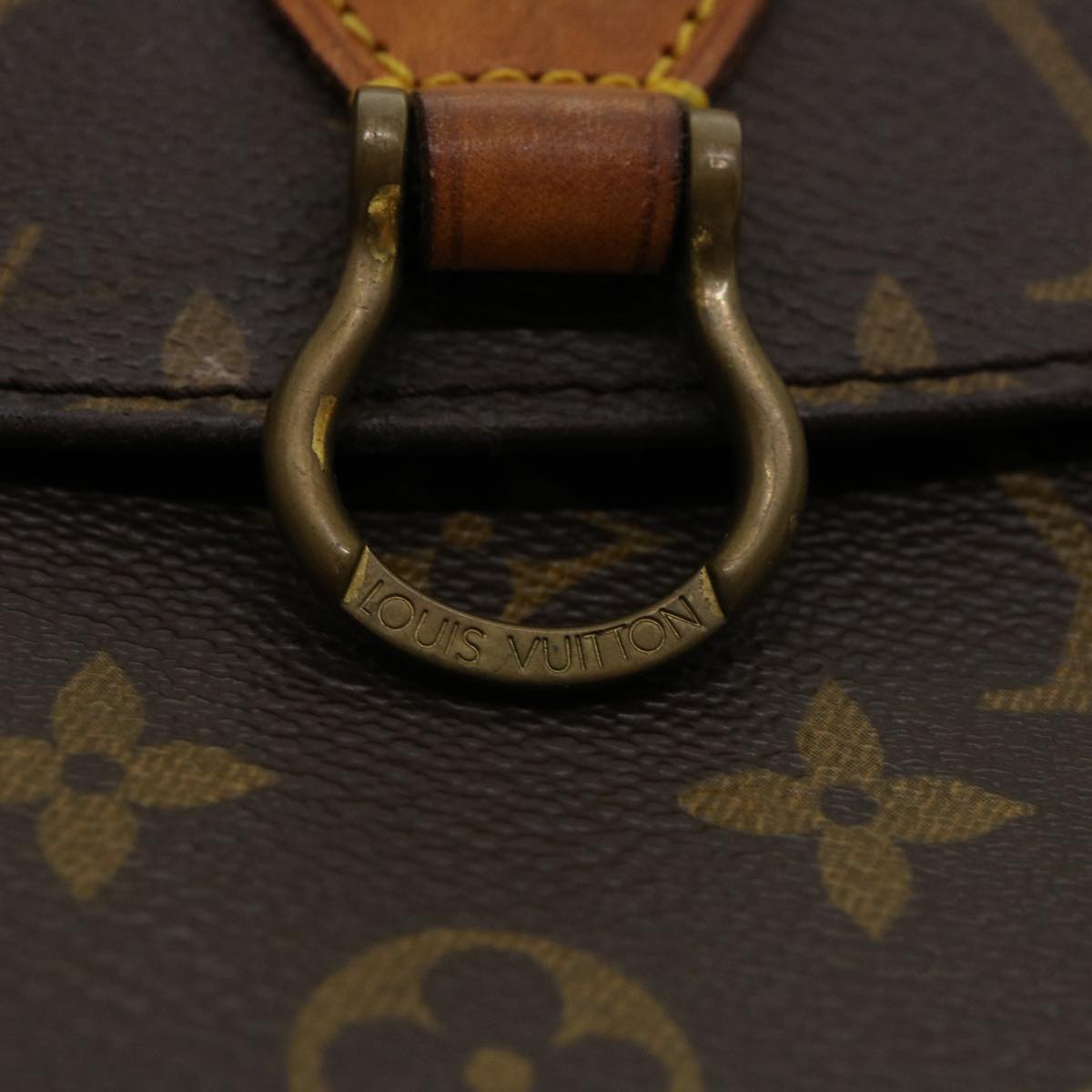 LOUIS VUITTON Monogram Saint Cloud PM Shoulder Bag M51244 LV Auth ep535