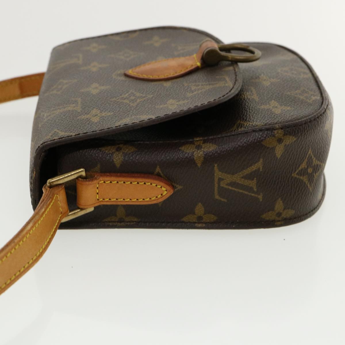 LOUIS VUITTON Monogram Saint Cloud PM Shoulder Bag M51244 LV Auth ep535