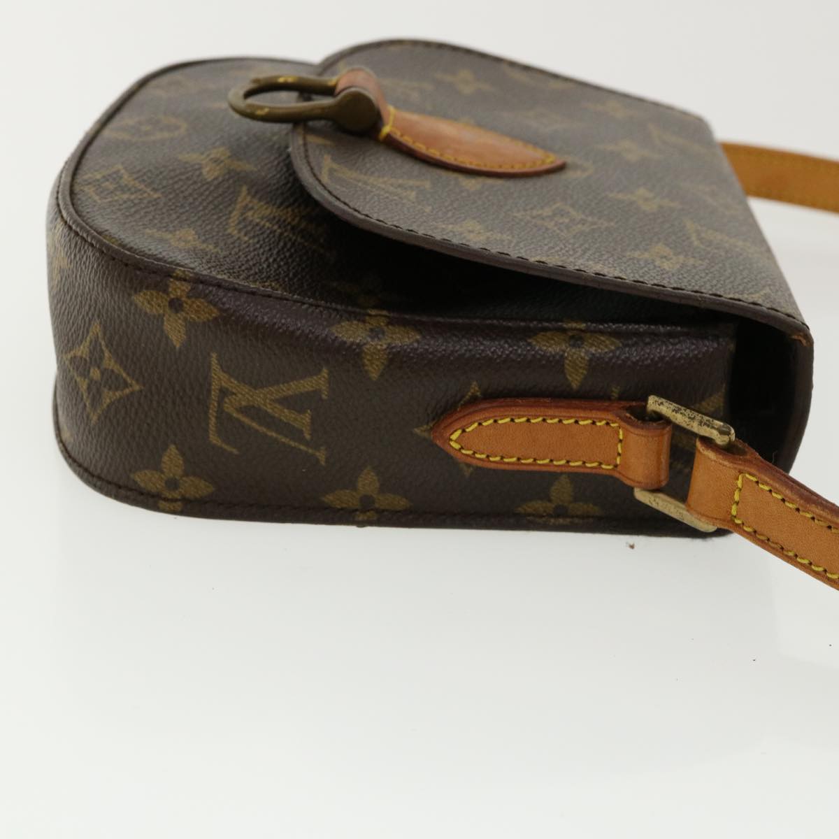 LOUIS VUITTON Monogram Saint Cloud PM Shoulder Bag M51244 LV Auth ep535