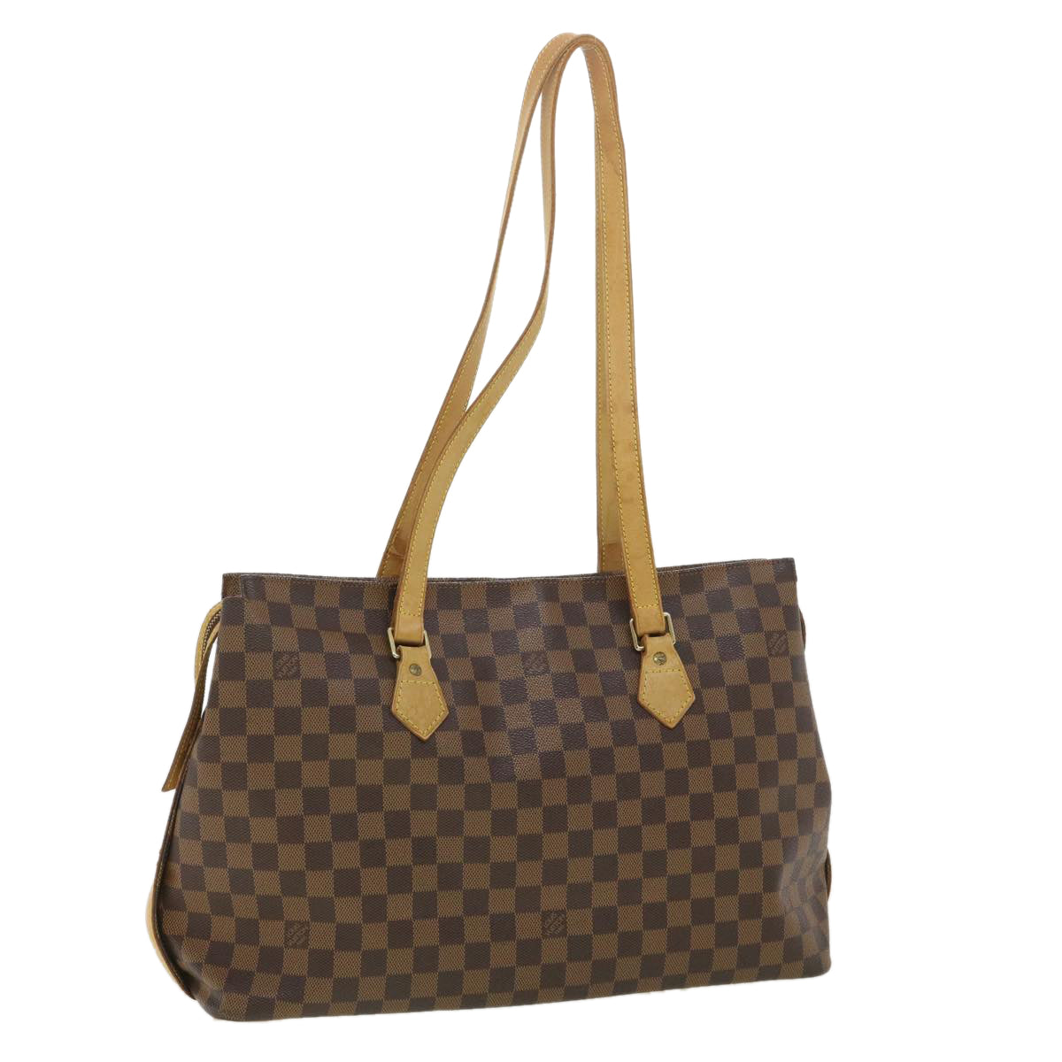 LOUIS VUITTON Damier Ebene Colombine Tote Bag M99037 LV Auth ep557