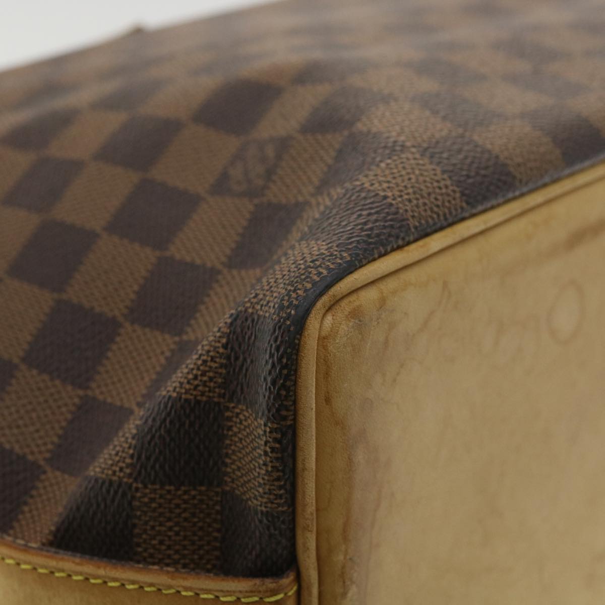 LOUIS VUITTON Damier Ebene Colombine Tote Bag M99037 LV Auth ep557