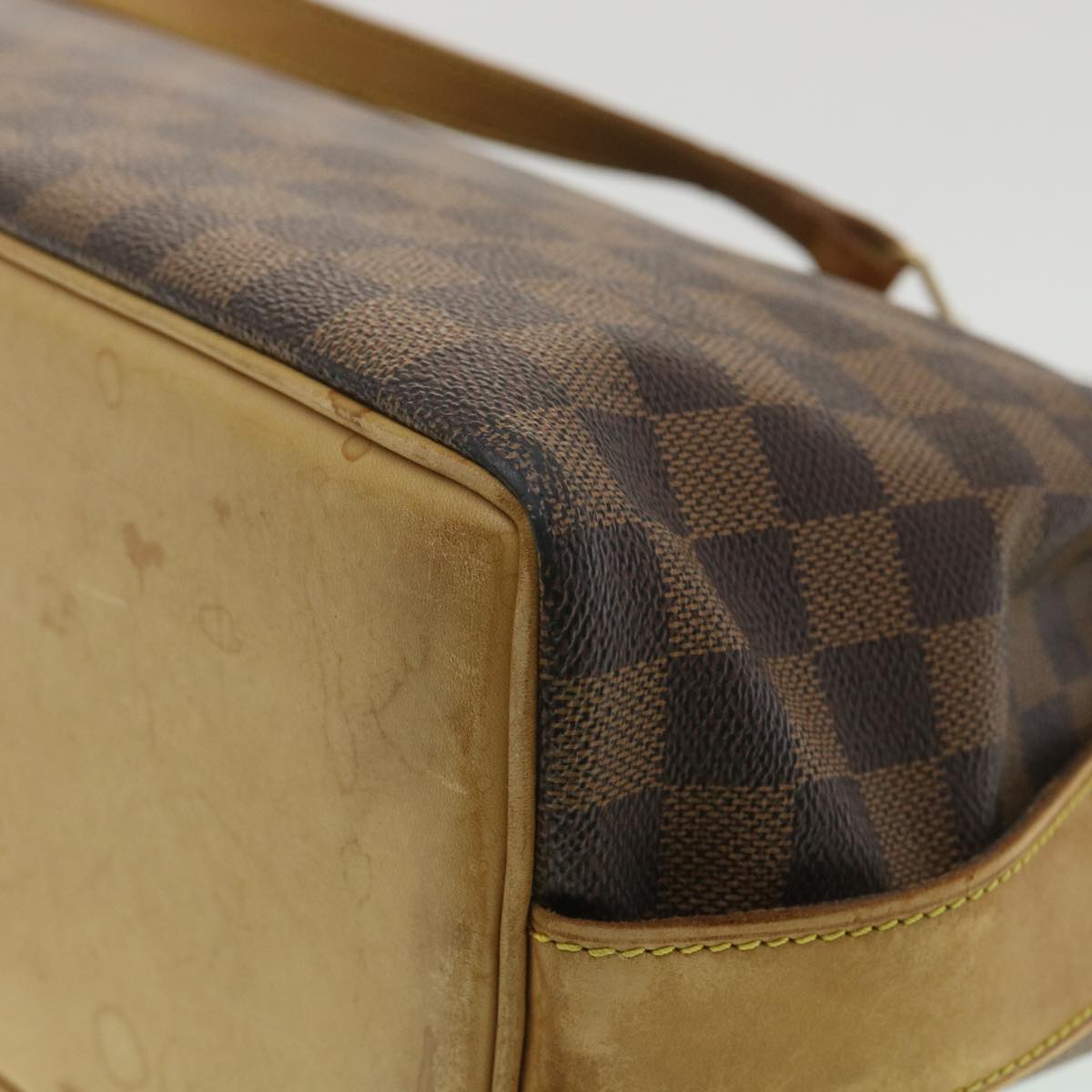 LOUIS VUITTON Damier Ebene Colombine Tote Bag M99037 LV Auth ep557