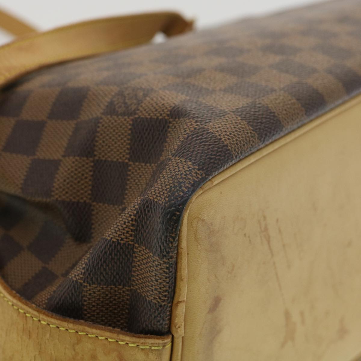 LOUIS VUITTON Damier Ebene Colombine Tote Bag M99037 LV Auth ep557