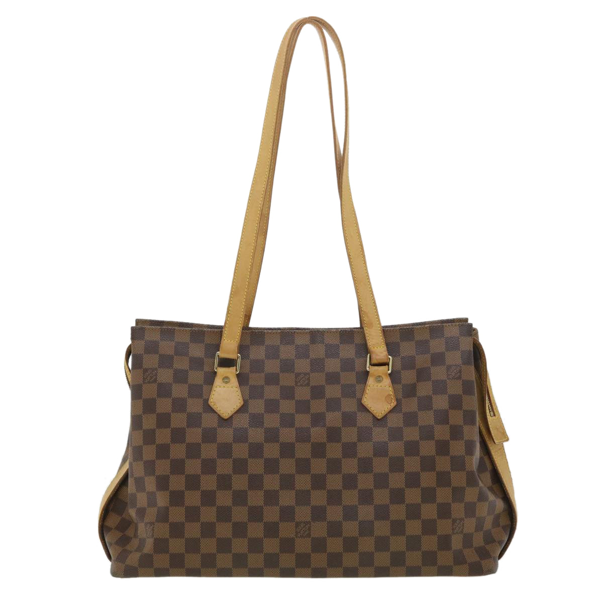 LOUIS VUITTON Damier Ebene Colombine Tote Bag M99037 LV Auth ep557 - 0