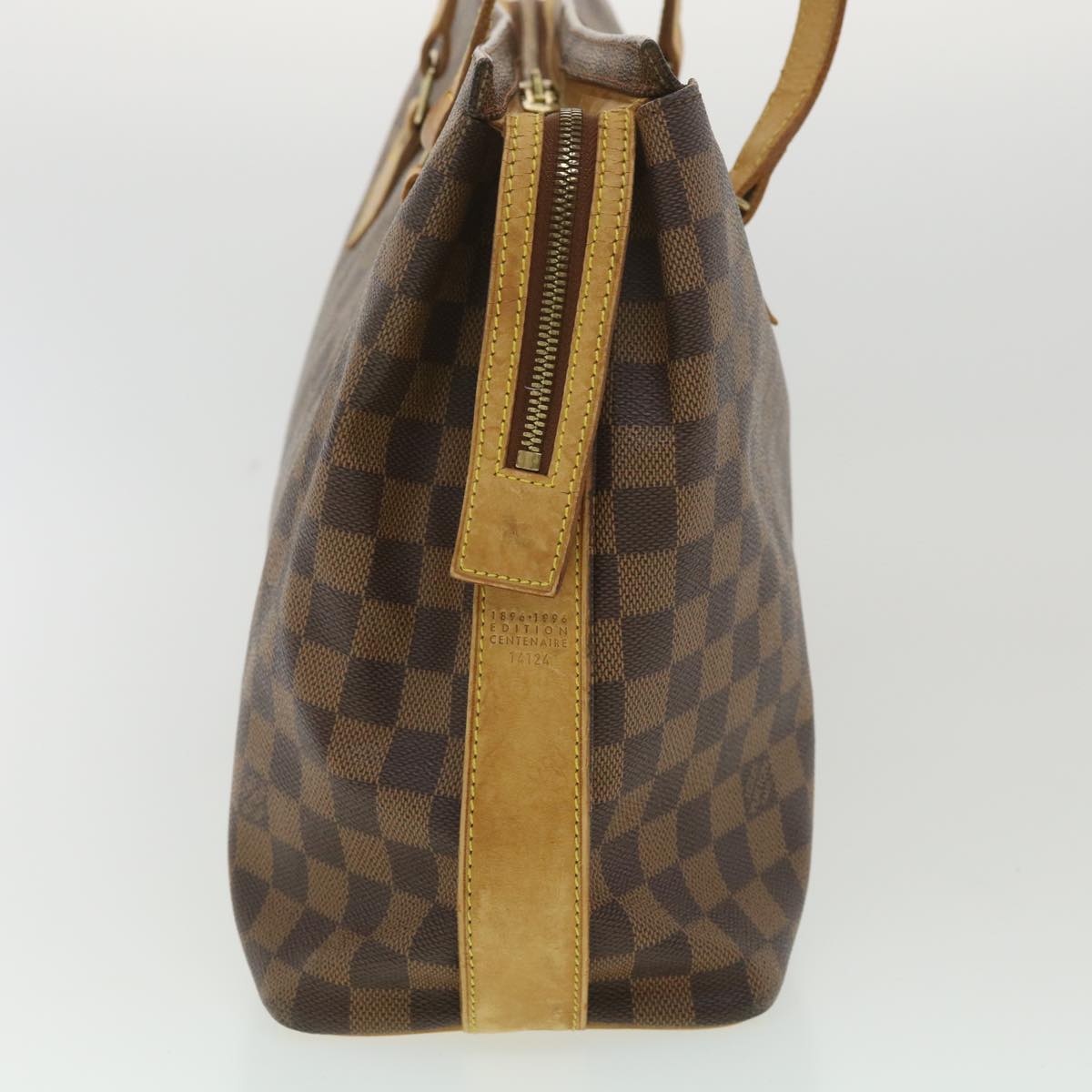 LOUIS VUITTON Damier Ebene Colombine Tote Bag M99037 LV Auth ep557