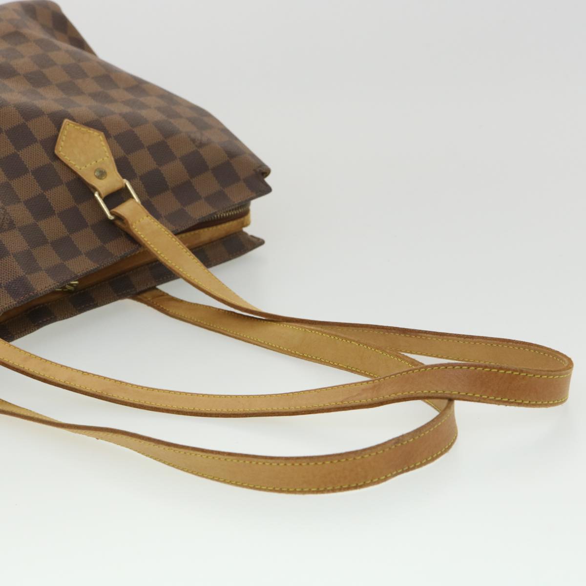 LOUIS VUITTON Damier Ebene Colombine Tote Bag M99037 LV Auth ep557