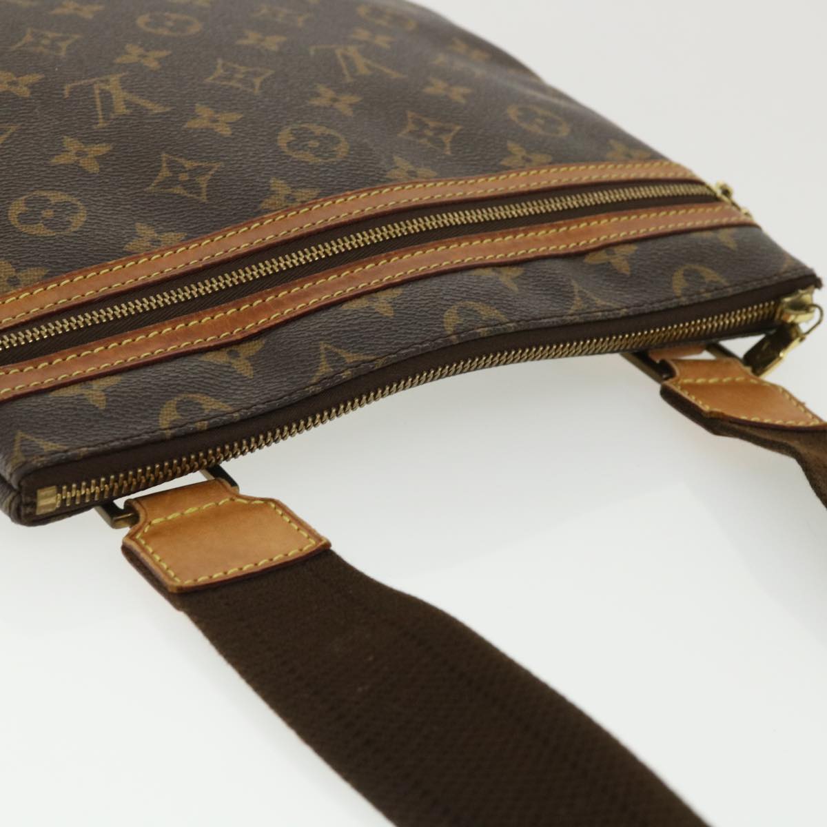 LOUIS VUITTON Monogram Pochette Bosphore Shoulder Bag M40044 LV Auth ep601