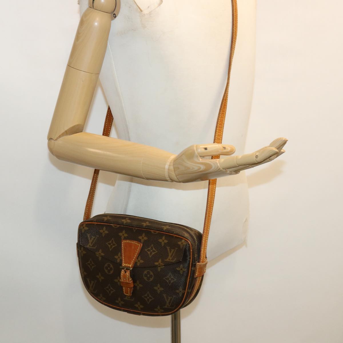 LOUIS VUITTON Monogram Jeune Fille PM Shoulder Bag M51227 LV Auth ep604