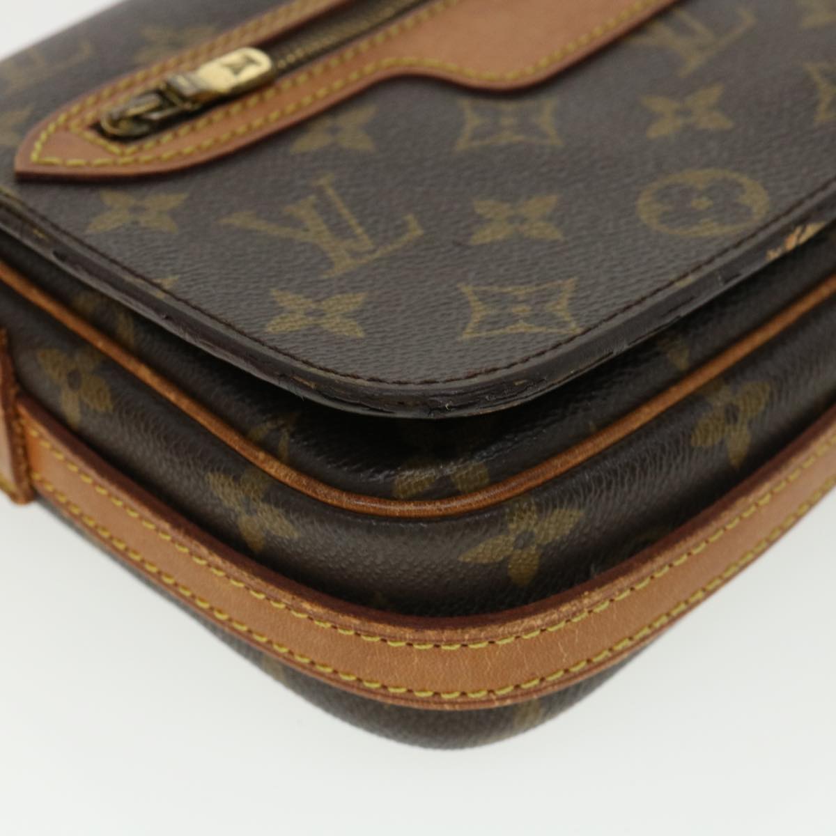 LOUIS VUITTON Monogram Saint Germain Shoulder Bag M51210 LV Auth ep607