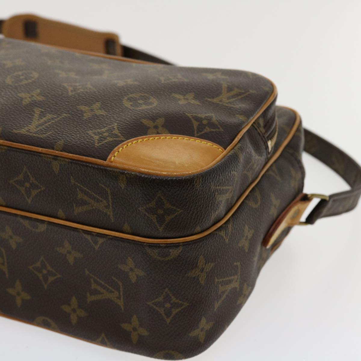 LOUIS VUITTON Monogram Nile Shoulder Bag M45244 LV Auth ep613