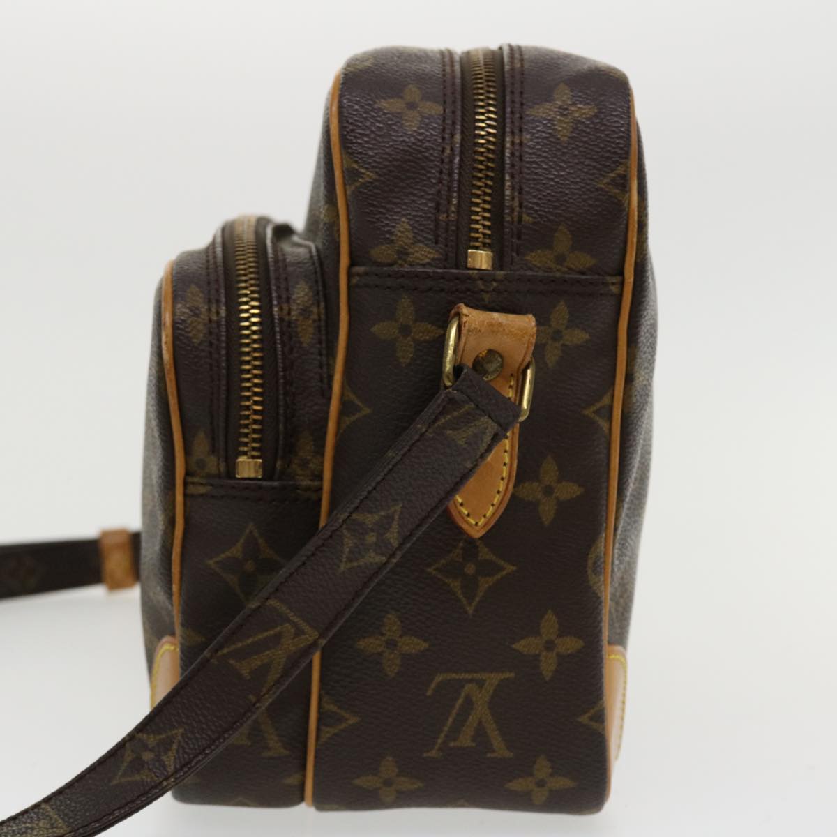 LOUIS VUITTON Monogram Nile Shoulder Bag M45244 LV Auth ep613