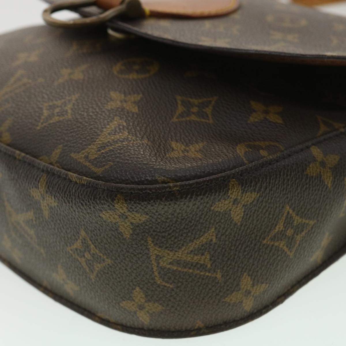 LOUIS VUITTON Monogram Saint Cloud GM Shoulder Bag M51242 LV Auth ep638