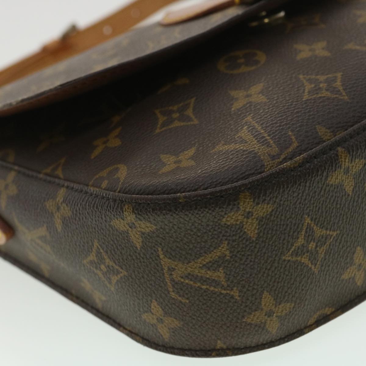 LOUIS VUITTON Monogram Saint Cloud GM Shoulder Bag M51242 LV Auth ep638