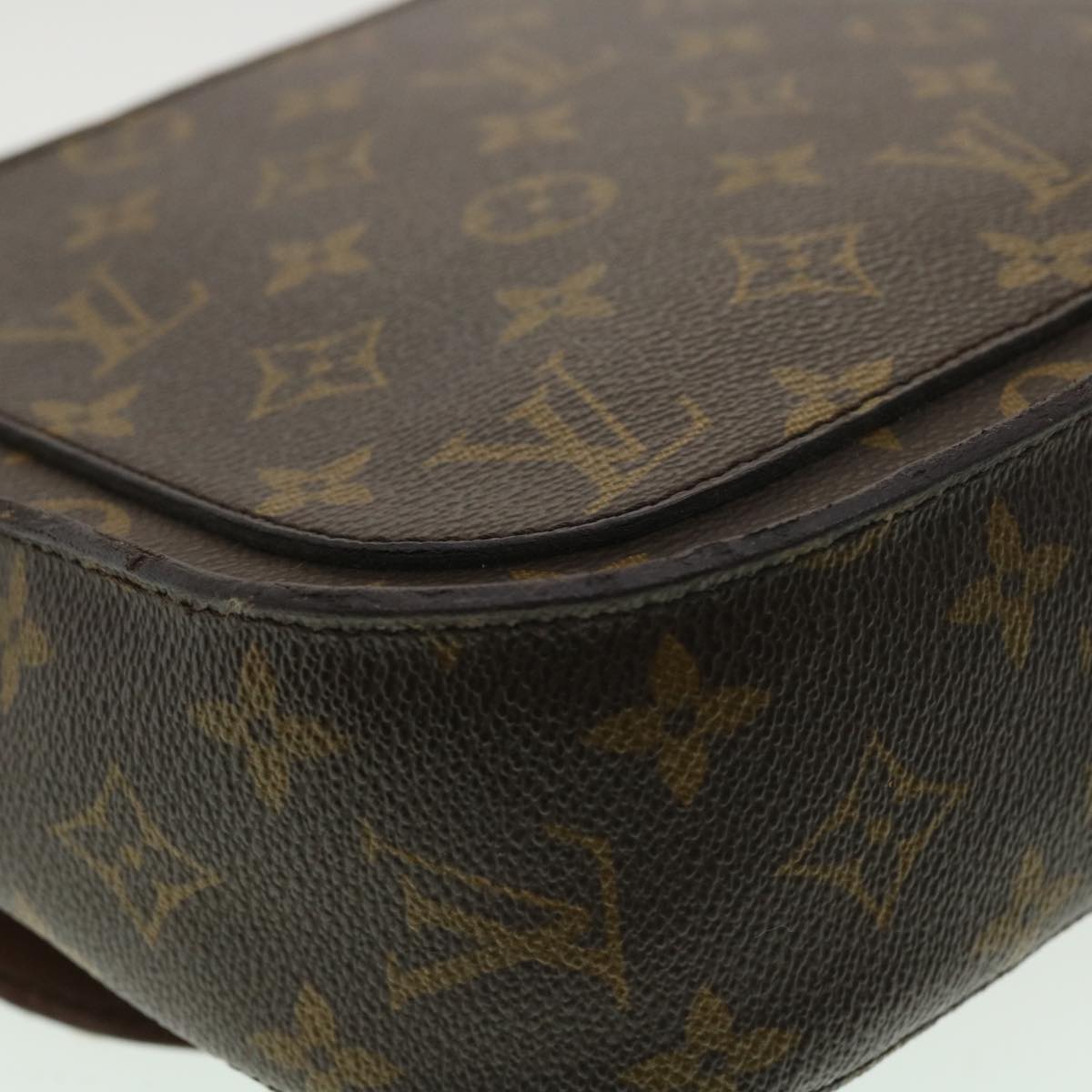 LOUIS VUITTON Monogram Saint Cloud GM Shoulder Bag M51242 LV Auth ep638