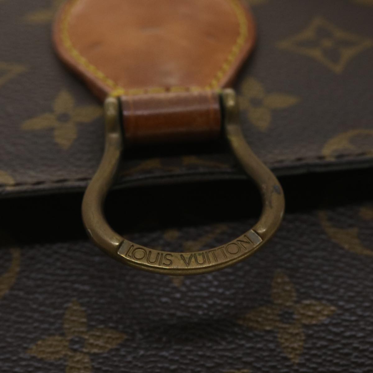 LOUIS VUITTON Monogram Saint Cloud GM Shoulder Bag M51242 LV Auth ep638