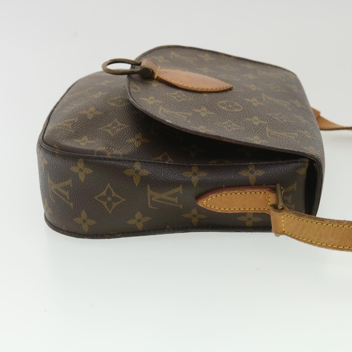 LOUIS VUITTON Monogram Saint Cloud GM Shoulder Bag M51242 LV Auth ep638