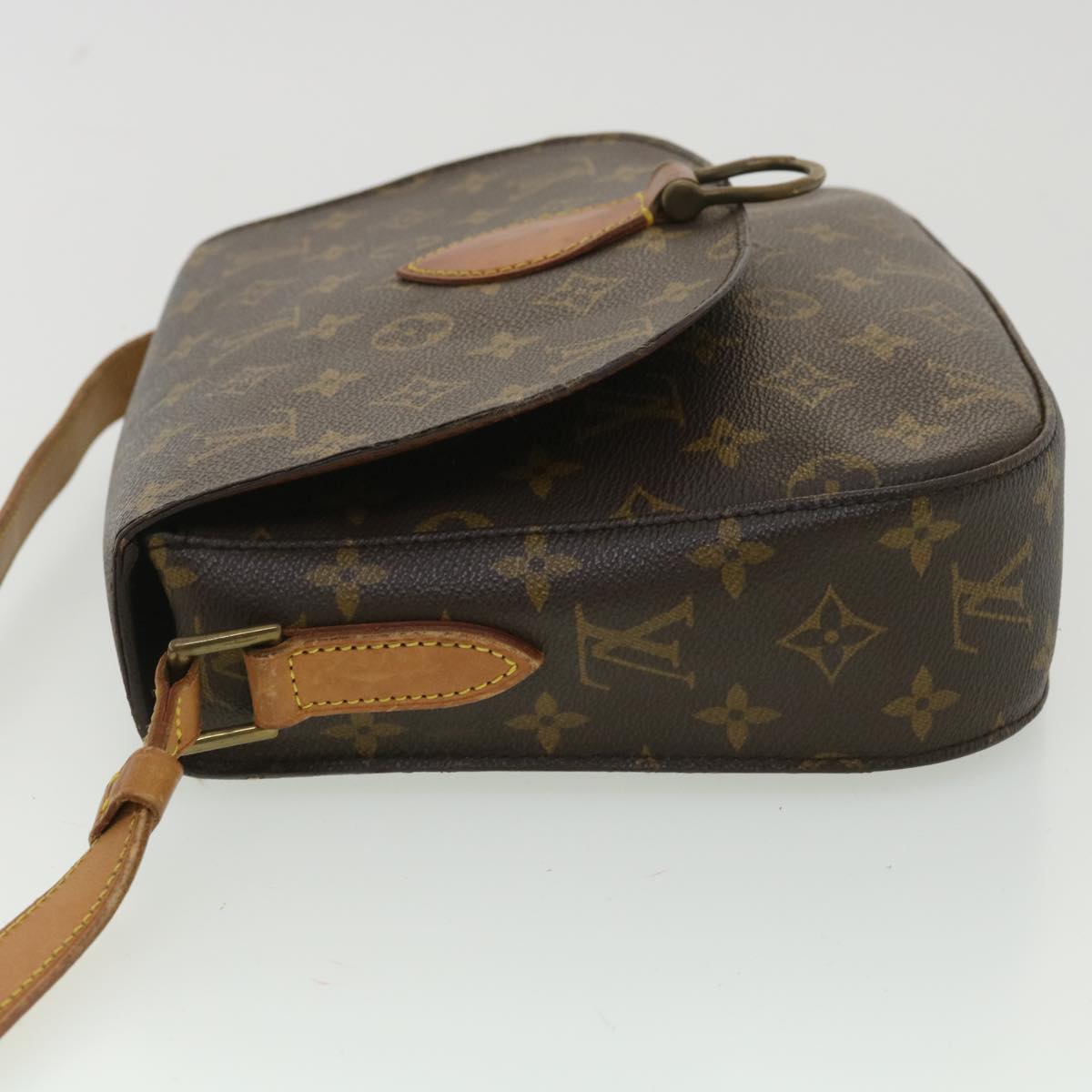 LOUIS VUITTON Monogram Saint Cloud GM Shoulder Bag M51242 LV Auth ep638