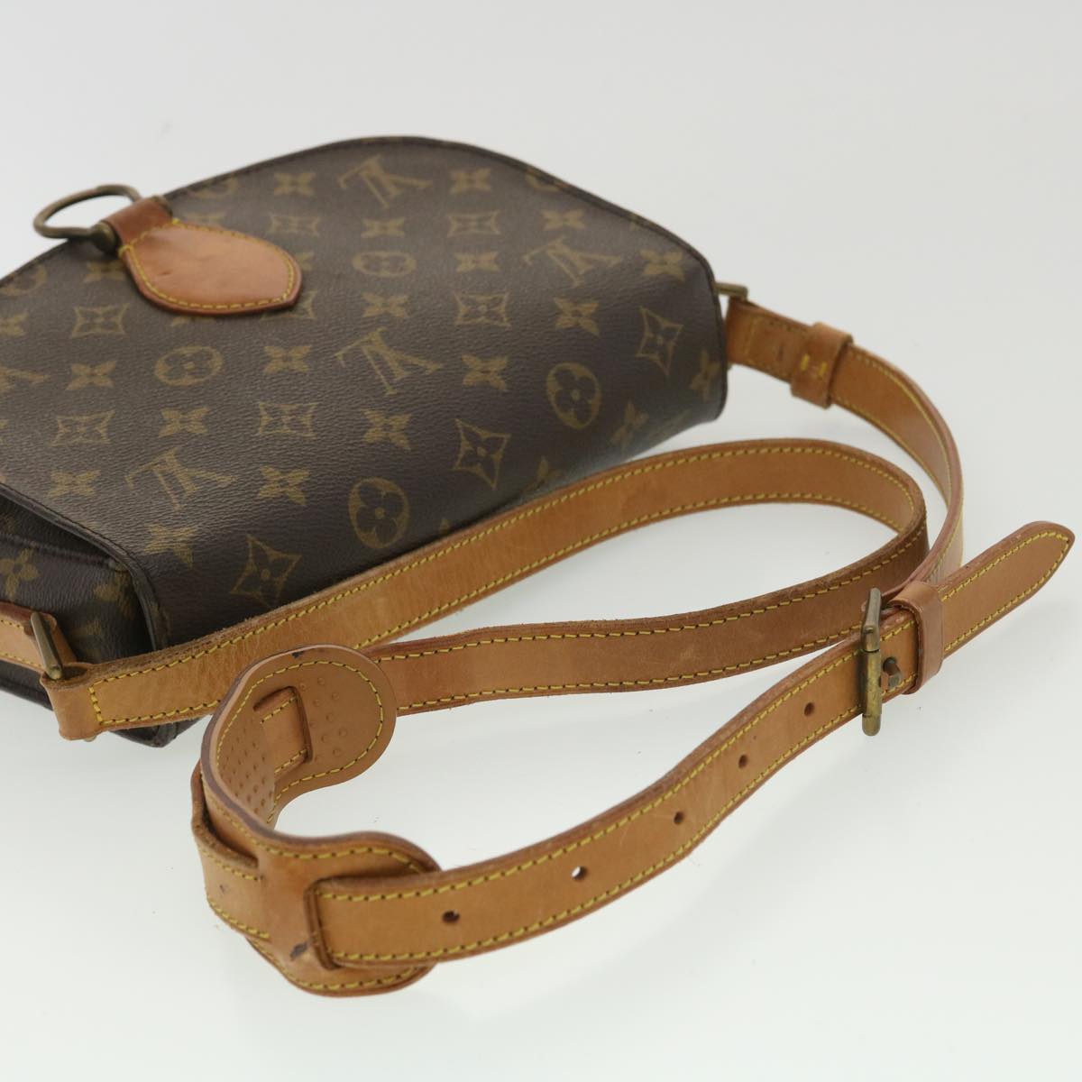 LOUIS VUITTON Monogram Saint Cloud GM Shoulder Bag M51242 LV Auth ep638