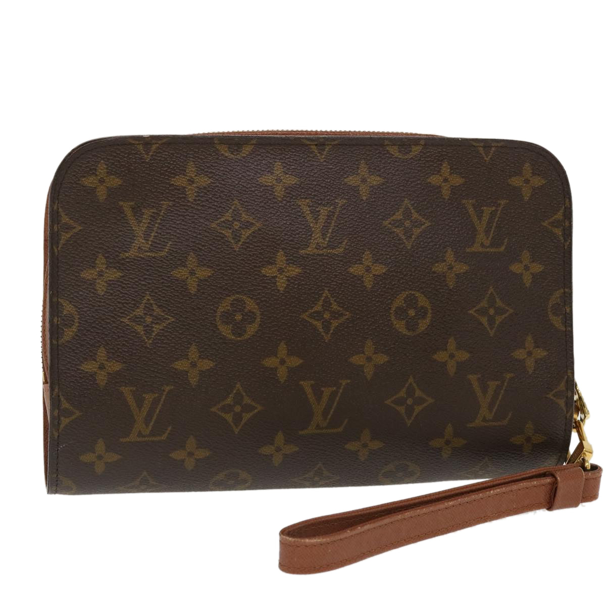 LOUIS VUITTON Monogram Orsay Clutch Bag M51790 LV Auth ep742