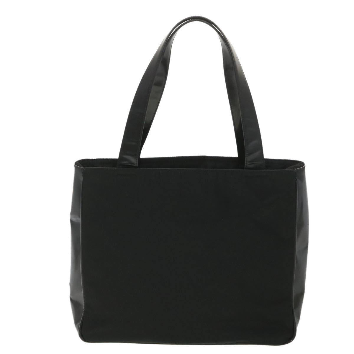 PRADA Tote Bag Nylon Black Auth ep765 - 0