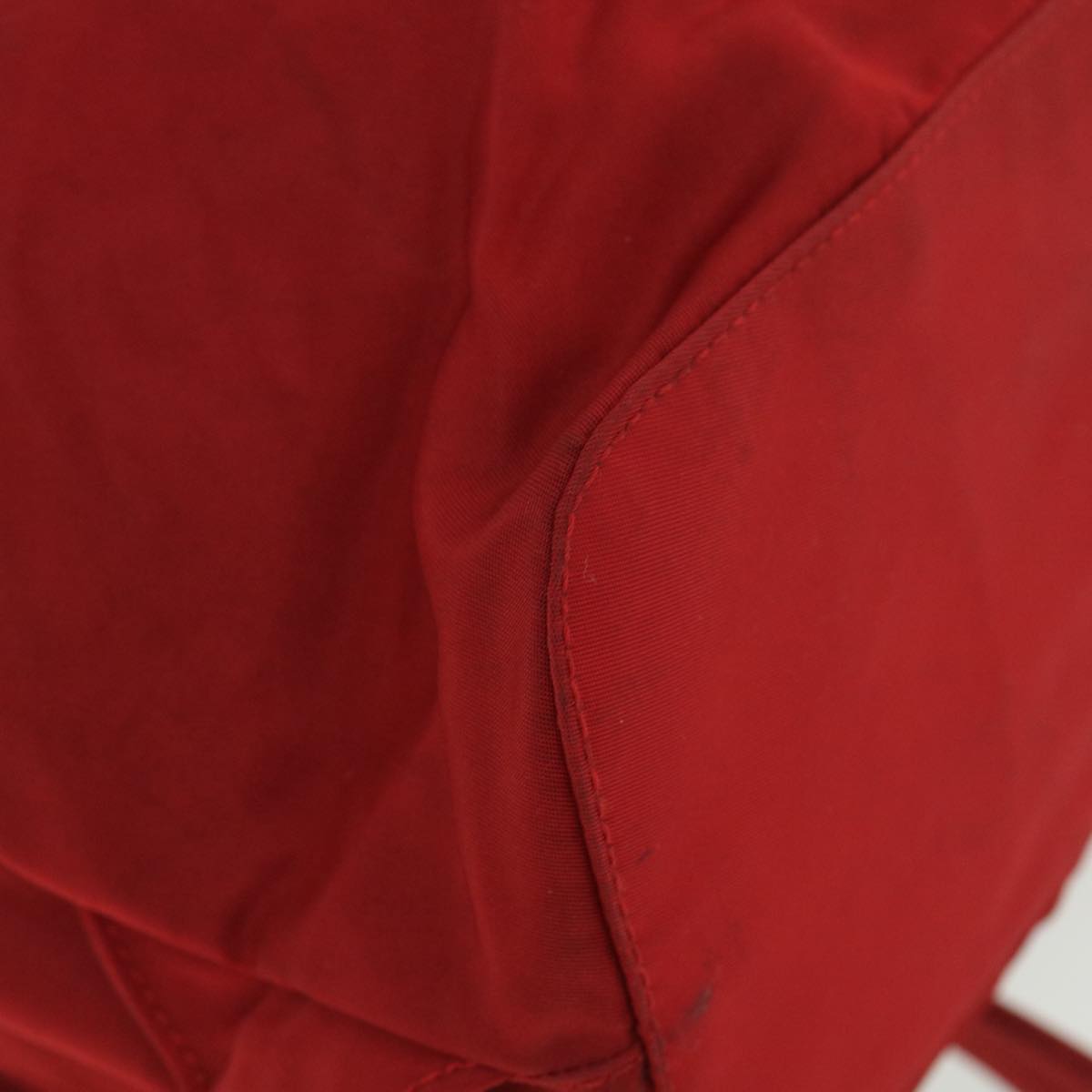 PRADA Backpack Nylon Red Auth ep768